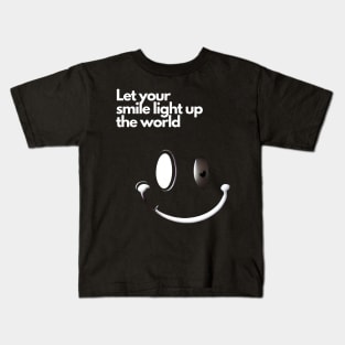 Let your smile light up the World Kids T-Shirt